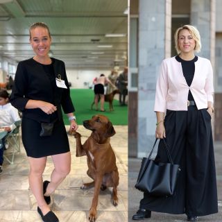 Nemohly jsme dostat lepší recenzi, vostrá testovačka saka NELLI přímo v praxi, na psí výstavě🔥A ještě k tomu Andulka...